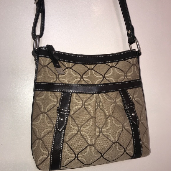 🌸Tommy Hilfiger BeigeBrown Classic SleekCrossbody